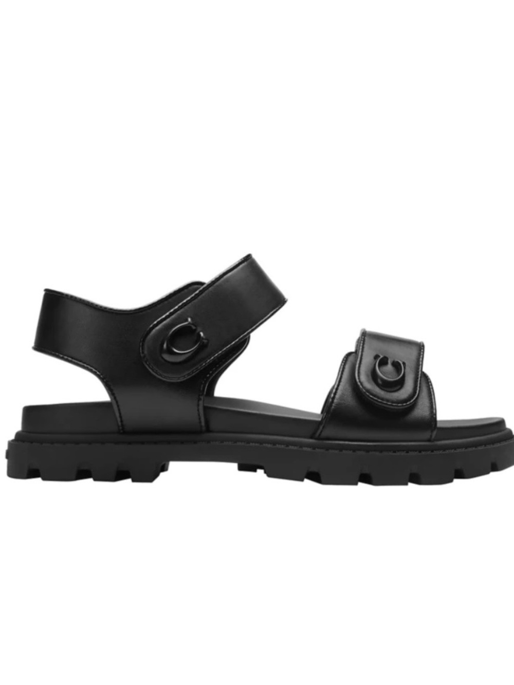NWT women Coach Brynn Sandal in Black